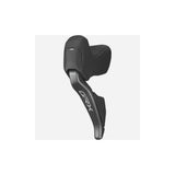 Shimano GRX ST-RX825 left-hand 2-speed Di2 hydraulic STI lever for gravel bike shifting, showing ergonomic design and controls.