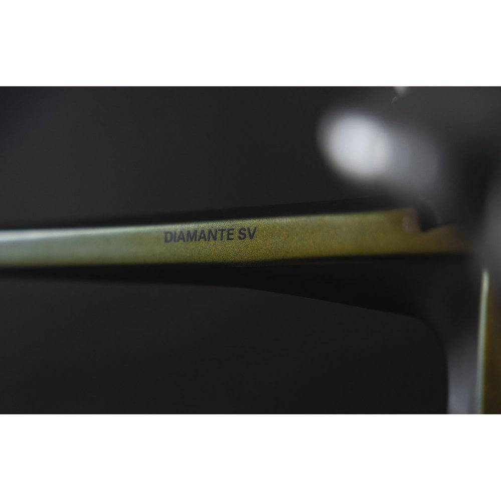 Basso Diamante SV road bike frameset with aerodynamic design and disc brake mounts, shown in a close-up view.