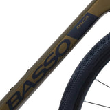 Basso Palta GRX 1x12 AllRoad gravel bike with Shimano GRX 12-speed gears and Mavic wheels, shown outdoors.