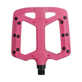 Funn Taipan MTB flat pedals with glass fibre reinforced plastic body and replaceable pins, designed for mountain biking components.