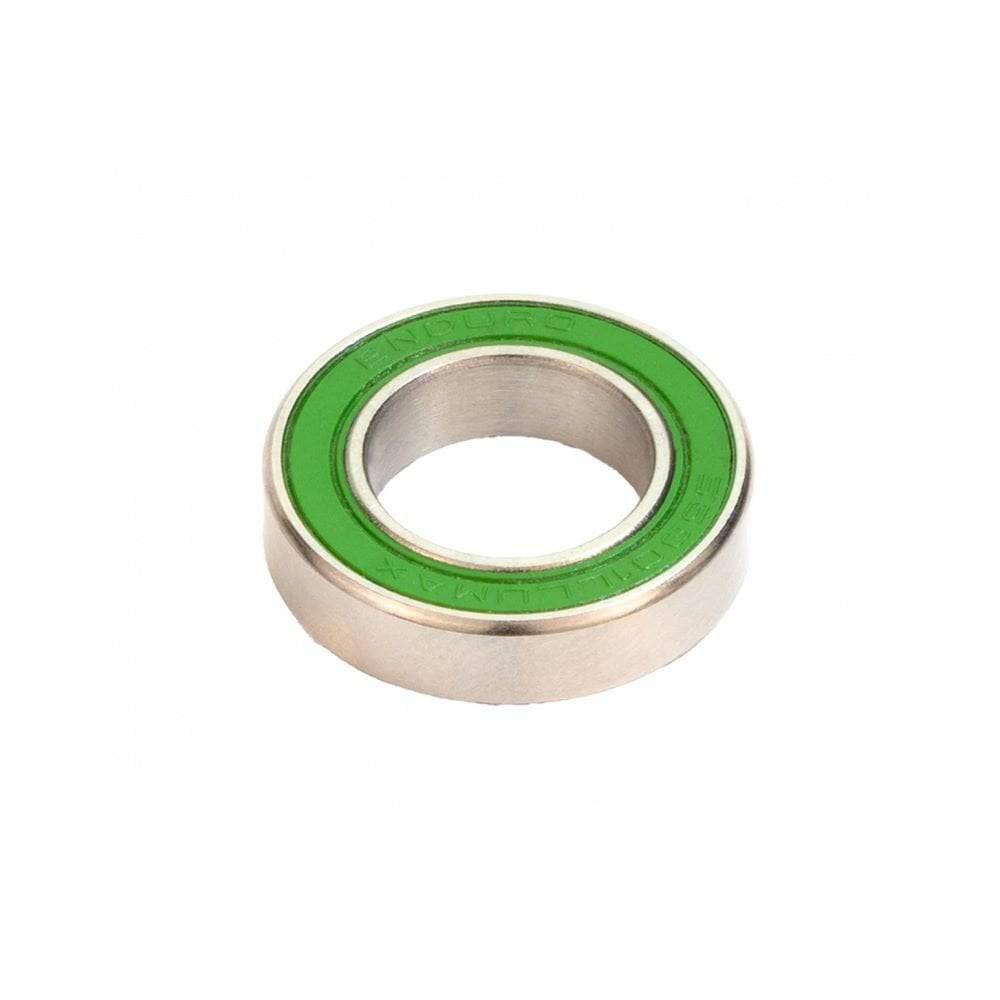Enduro Bearings 6801 LLU MAX SS 12x21x5mm high load capacity ABEC 3 bearing for components, with visible metal bearing structure