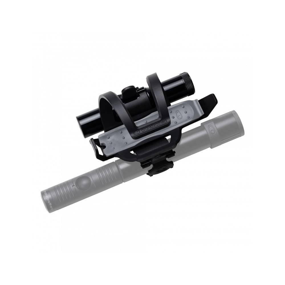 Crankbrothers BC18 SOS bottle cage tool kit with multi-tool in black and silver, designed for bike workshop and repair use.