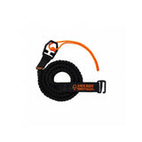 Kids Ride Shotgun Kids Ride Shotgun MTB tow rope in black, wearable shock-absorbing accessory for kids’ bike riding.