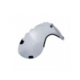 MET Drone Wide Body large helmet with Mag-Clip clear shield replacement, showing the helmet's front view and shield attachment