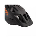 Black MET Downtown MIPS visor, genuine spare part for Downtown helmets, shown with secure attachment points and reflective finish.
