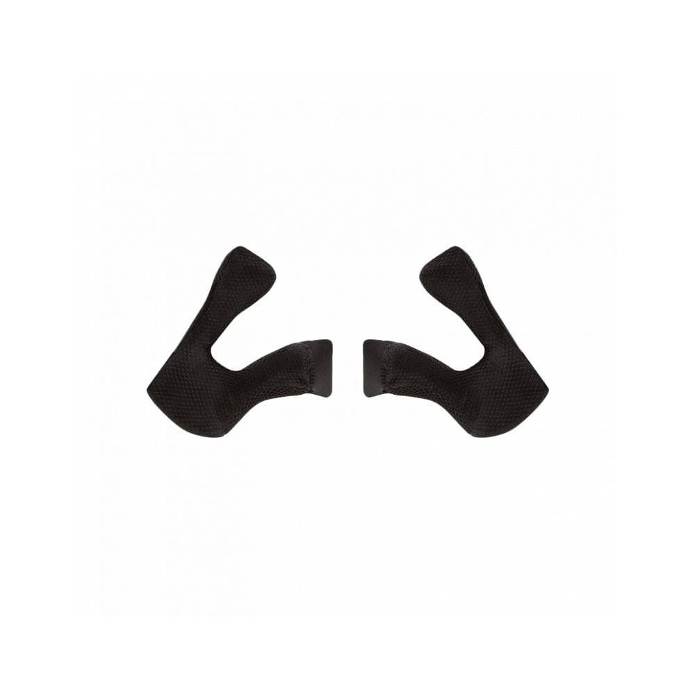 Bluegrass Bluegrass Legit Carbon Cheek Pad 40mm for large helmets, black replacement cheek pad with carbon accents, suitable for X-large helmets.