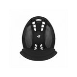 Bluegrass Legit Carbon helmet rain visor in black, universal fit replacement, designed for motorcycle or cycling helmets.