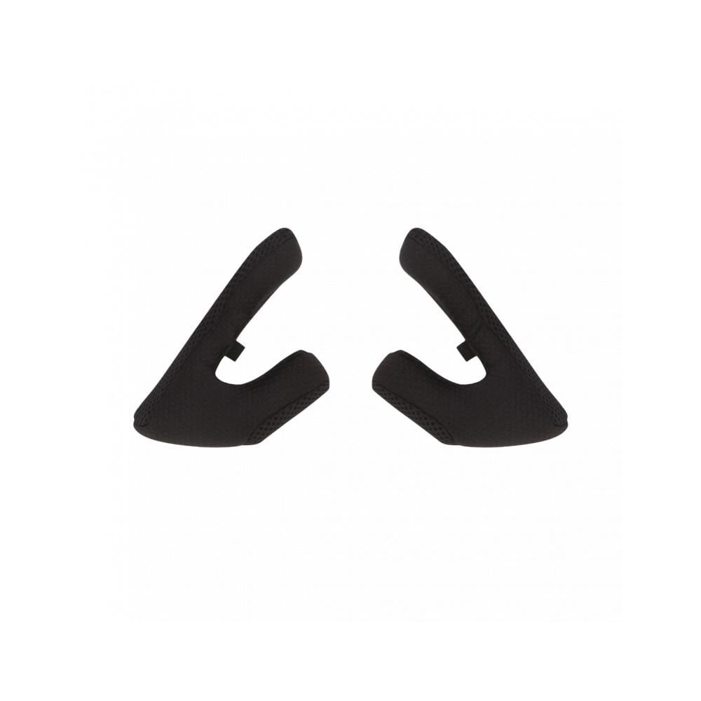 Black MET Parachute MCR helmet replacement pad kit for improved comfort and fit, designed for MET helmet clothing.