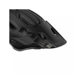 Black MET Roam helmet visor for small/medium helmets, providing sun protection and easy replacement for cycling gear.