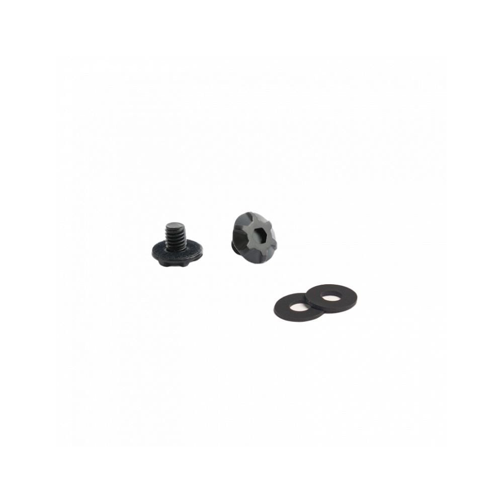 Bluegrass Intox helmet replacement screw kit in grey, durable and compatible with Bluegrass motorcycle helmets.