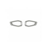 Black MET Hooray helmet pad kit for replacement, designed to enhance comfort and breathability in cycling helmets.
