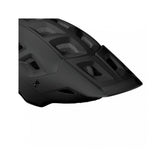 Black MET Roam large helmet replacement visor, a sun protection accessory for cycling helmets, shown on a helmet.
