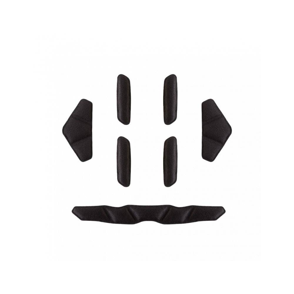 Black MET Universal Front Pad replacement helmet cushion for improved comfort and fit in cycling helmets.