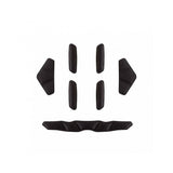Black MET Universal Front Pad replacement helmet cushion for improved comfort and fit in cycling helmets.