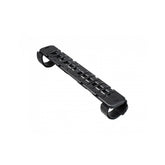 Topeak Fastfuel platform bike gel pack holder with quick mount strap system in black, designed for cycling accessories.