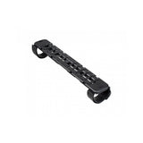 Topeak Fastfuel platform bike gel pack holder with quick mount strap system in black, designed for cycling accessories.