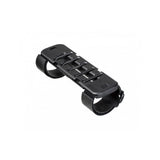 Topeak Fastfuel Platform Small Black bike gel pack holder with FastFuel clip and cutter attachment on accessory mount