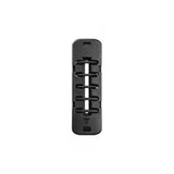 Topeak Fastfuel Platform Small Black bike gel pack holder with FastFuel clip and cutter, designed for cycling accessories.