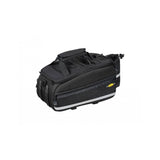 Topeak MTM TrunkBag EX black bike rack bag with water bottle holder, weather-resistant 8L cycling accessories for bikes