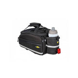 Topeak MTM TrunkBag EX black bike rack bag with water bottle holder, weather-resistant 8L cycling accessories for bike storage