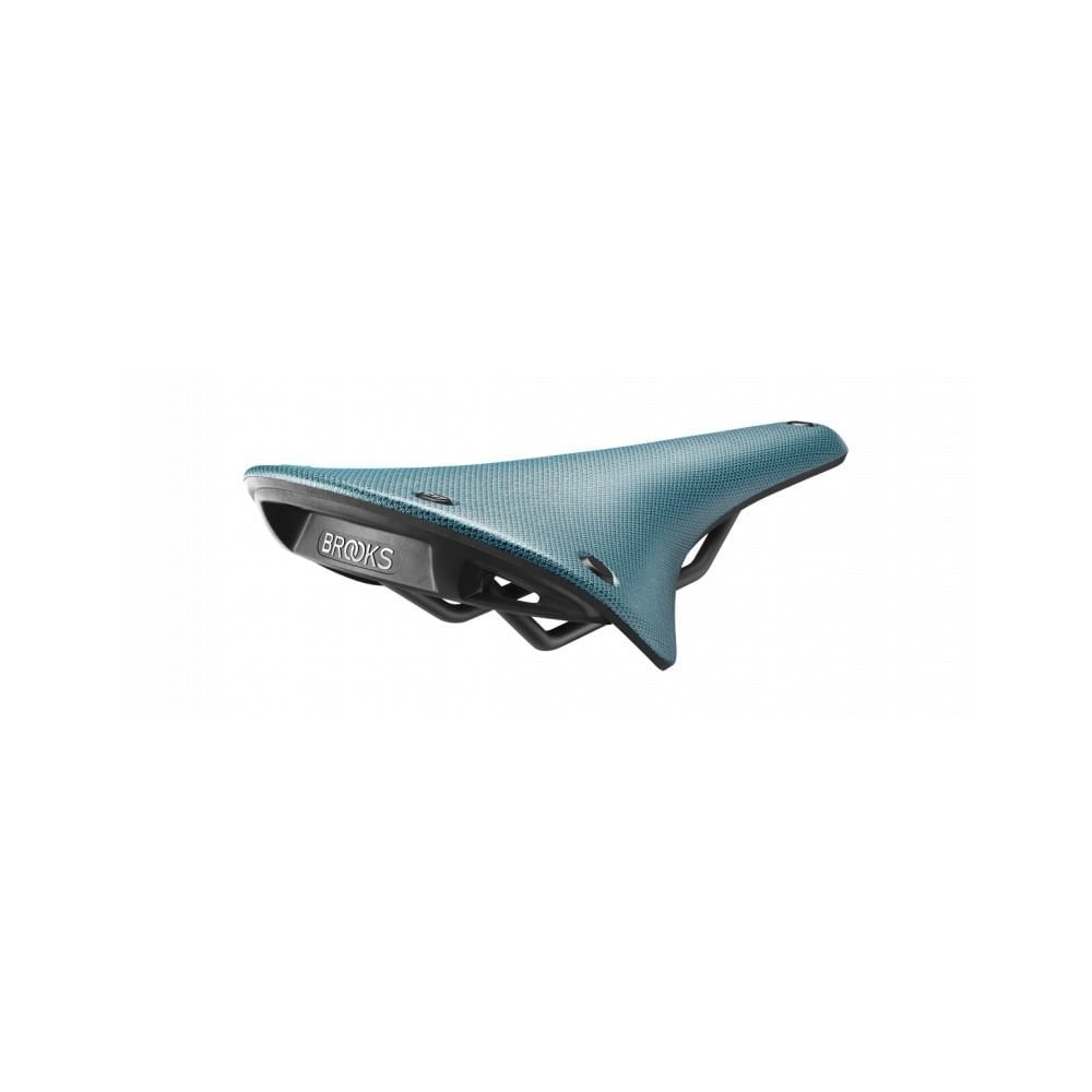 Brooks C17 Cambium all-weather bicycle saddle, waterproof touring and commuter bike seat, durable component for cycling comfort.
