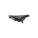 Brooks C17 Cambium all-weather bicycle saddle, waterproof touring commuter seat with leather finish and durable components.