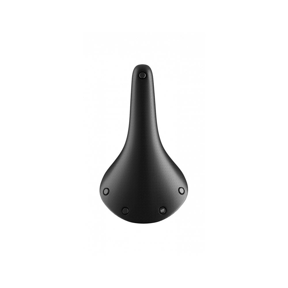 Brooks C17 Cambium waterproof bicycle saddle, all-weather touring and commuter seat, with durable leather cover and ergonomic design