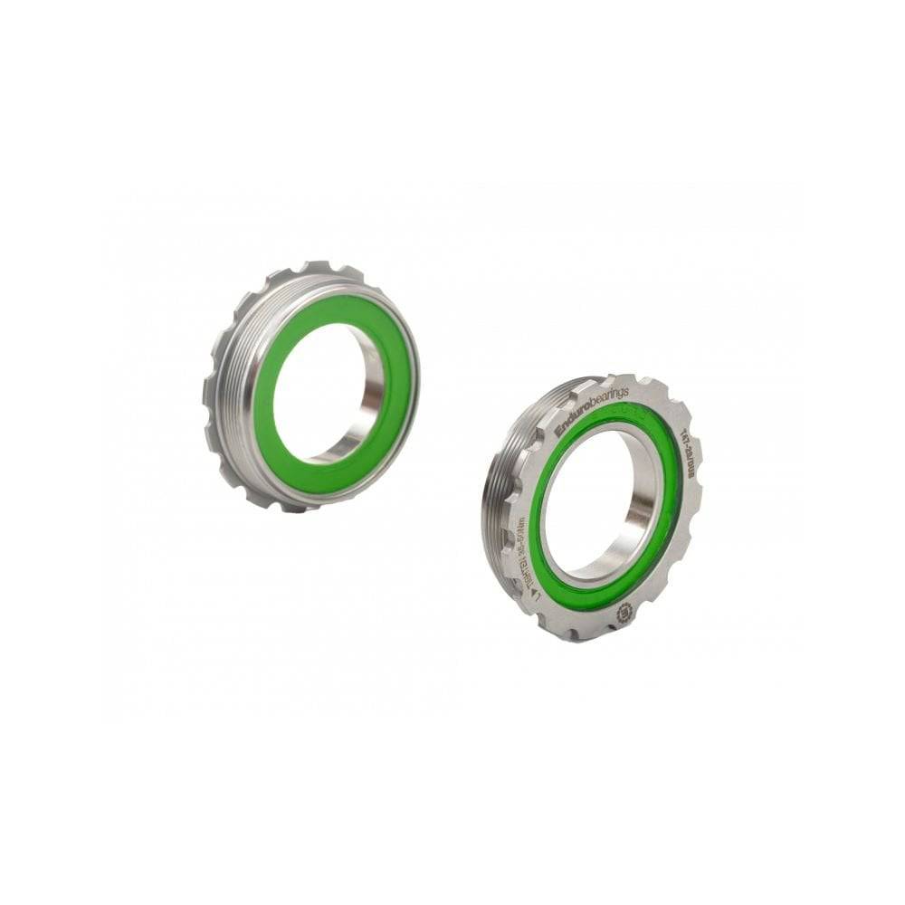 Enduro Bearings Maxhit T47 internal bottom bracket with seals, high load capacity, for bicycle component installation.