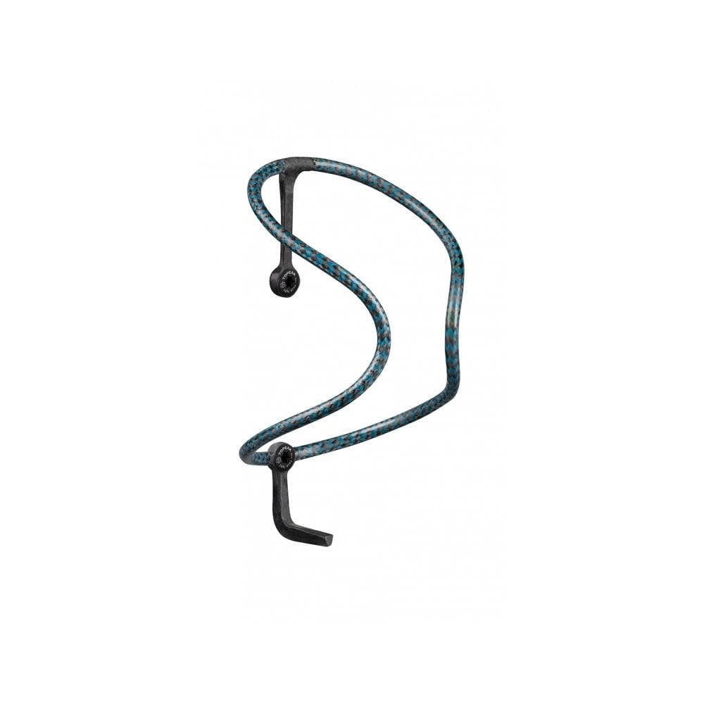 Topeak FEZA G12 Kevlar carbon bike bottle cage with aluminum bolts and Torx wrench for lightweight cycling accessories.