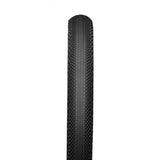 Hutchinson Overide Gravel Hardskin tubeless-ready 700x40 tan wall tire with rugged tread for gravel and cyclocross riding.