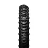 Hutchinson Wyrm 29x2.40 MTB trail downcountry tire with tan wall, tubeless ready, mounted on a bike wheel.