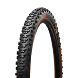 Hutchinson Wyrm 29x2.40 MTB trail downcountry tyre with tan wall, tubeless ready, mounted on a mountain bike wheel.
