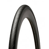 Hutchinson Challenger TR 700x32 tubeless ready black road tyre mounted on a bicycle wheel, showcasing its durable tread design.