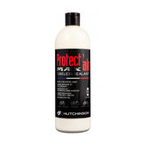 Hutchinson Protect'Air Max 2023 tubeless latex tyre sealant for road and MTB bikes, shown in a clear container.