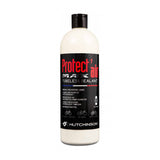 Hutchinson Protect'Air Max 2023 tubeless latex tyre sealant for road and MTB bikes, shown in a clear container.
