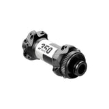 DT Swiss 350 Straight Pull front disc hub with Centre-Lock, 100x12mm axle, black finish, 24-hole mountain bike component