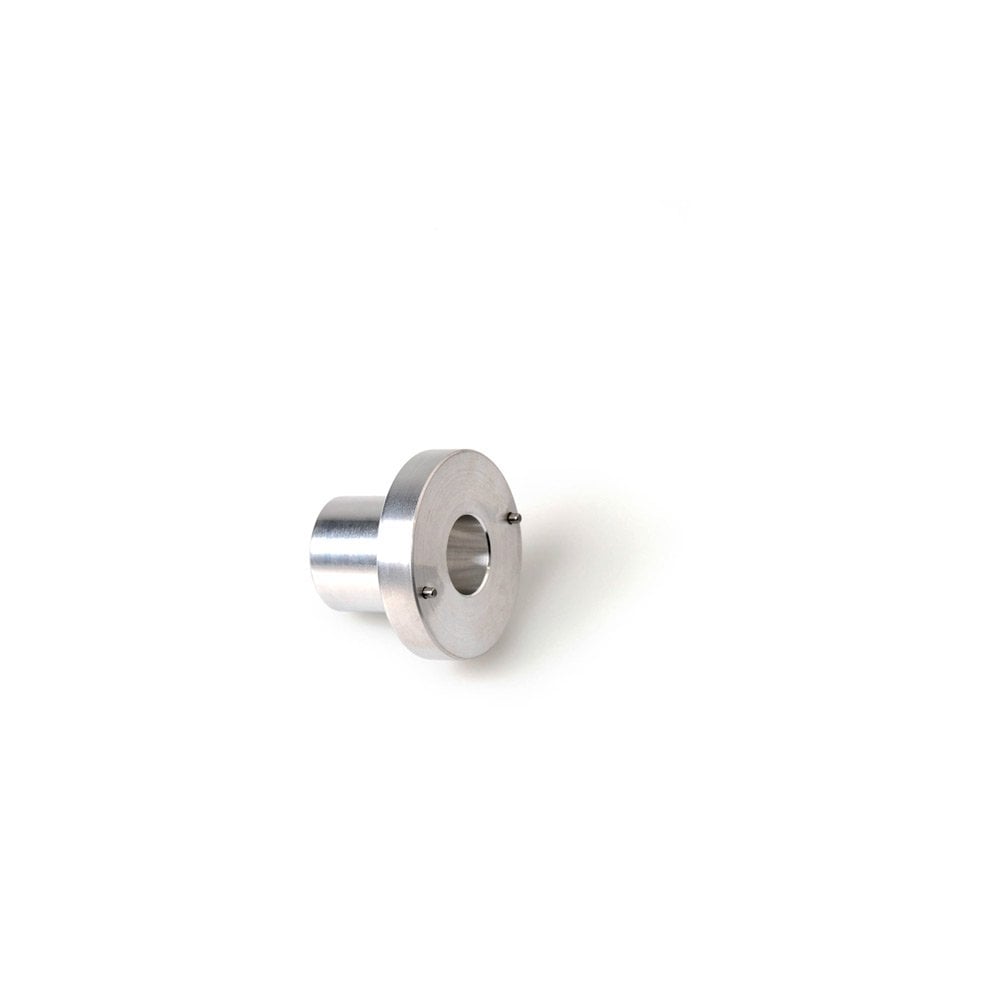 DT Swiss DiCUT rear wheel assembly tool for left end caps, precision service component for bike wheel maintenance.