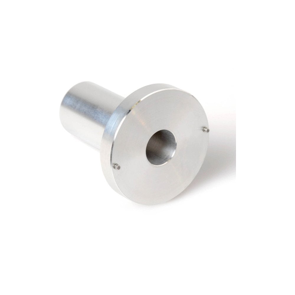 DT Swiss DiCUT rear wheel assembly tool for removing right side end caps, designed for bicycle wheel components.