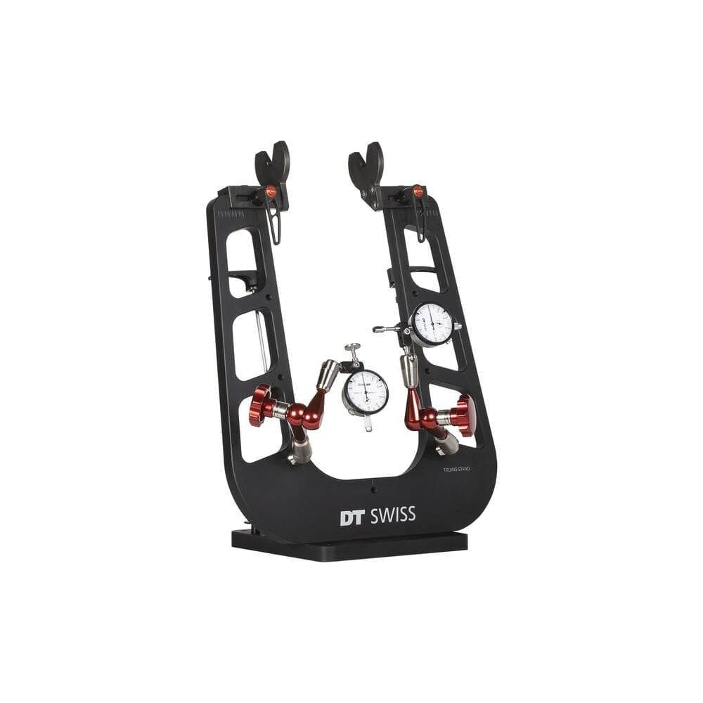 DT Swiss Proline Truing Stand V2.0 for bike wheel truing, precision component tool for accurate wheel alignment and maintenance.