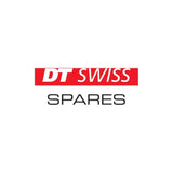 Aluminum rear bike axle by DT Swiss, 150mm length with 15/57.1mm dimensions, for bike hub replacement.