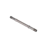 Steel rear axle for DT Swiss 10/46.6mm wheel hubs, 145mm length, replacement component for rear wheel assembly.