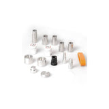 DT Swiss tool kit set for Star Ratchet Hubs, compatible with Pre-EXP 240, 350, and 370 models, showing various tools and components.