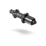 DT Swiss 180 straight pull rear hub with 130mm quick-release, 24 holes, black, Campagnolo compatible bike component.
