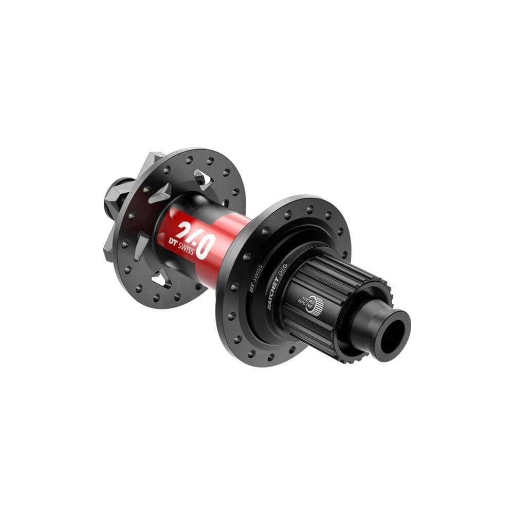 DT Swiss 240 DEG Classic rear disc hub with 6-bolt, 148x12mm Boost MICRO SPLINE, black, 32H mountain bike component