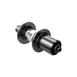 DT Swiss 350 Classic rear bike hub, 130mm quick-release, Shimano road 24-hole black component with precision engineering.