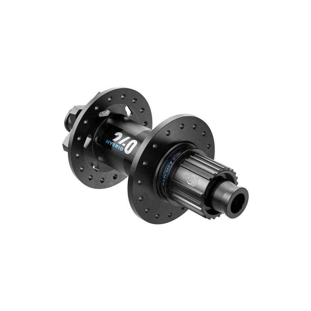 DT Swiss Hybrid 240 Classic rear hub with 6-bolt, 148x12mm Boost MICRO SPLINE, 32H black mountain bike component