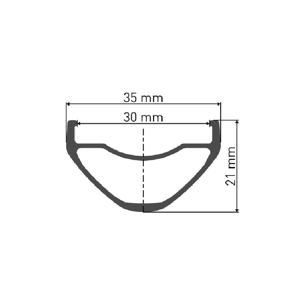 Black DT Swiss FR 560 SBWT 26-inch downhill rim with 32 holes, Presta valve, disc-specific design, suitable for mountain biking components.