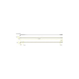 Box of 20 DT Swiss Aero Comp Wide Straight Pull 14G 2mm spokes, durable bike wheel component for optimal performance.