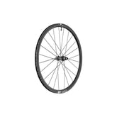 DT Swiss AR 1600 SPLINE disc brake clincher wheel with 30x20mm profile and SRAM XDR rear hub, mounted with brake rotor.