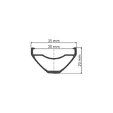 Dt Swiss E 1900 Wheel Black Sram Xd 12 X 142 Mm 29 Inch X 30 Mm Rear Wheel